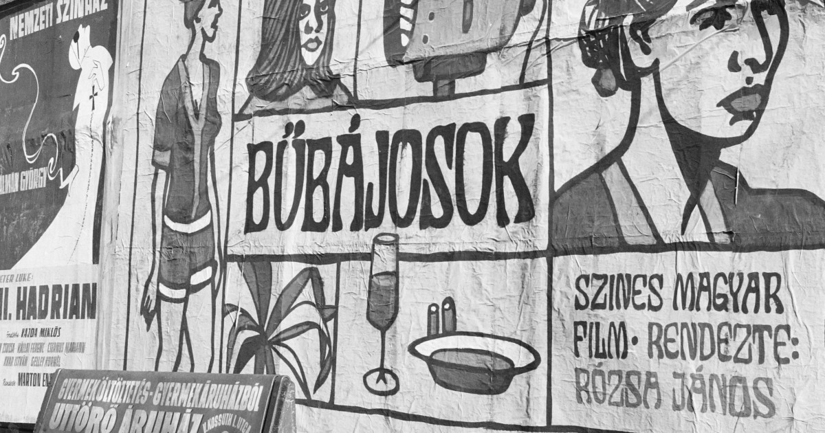 Retro utcai plakátok