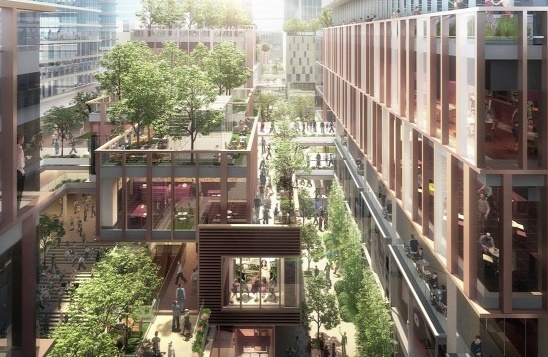 Budapest új része épül