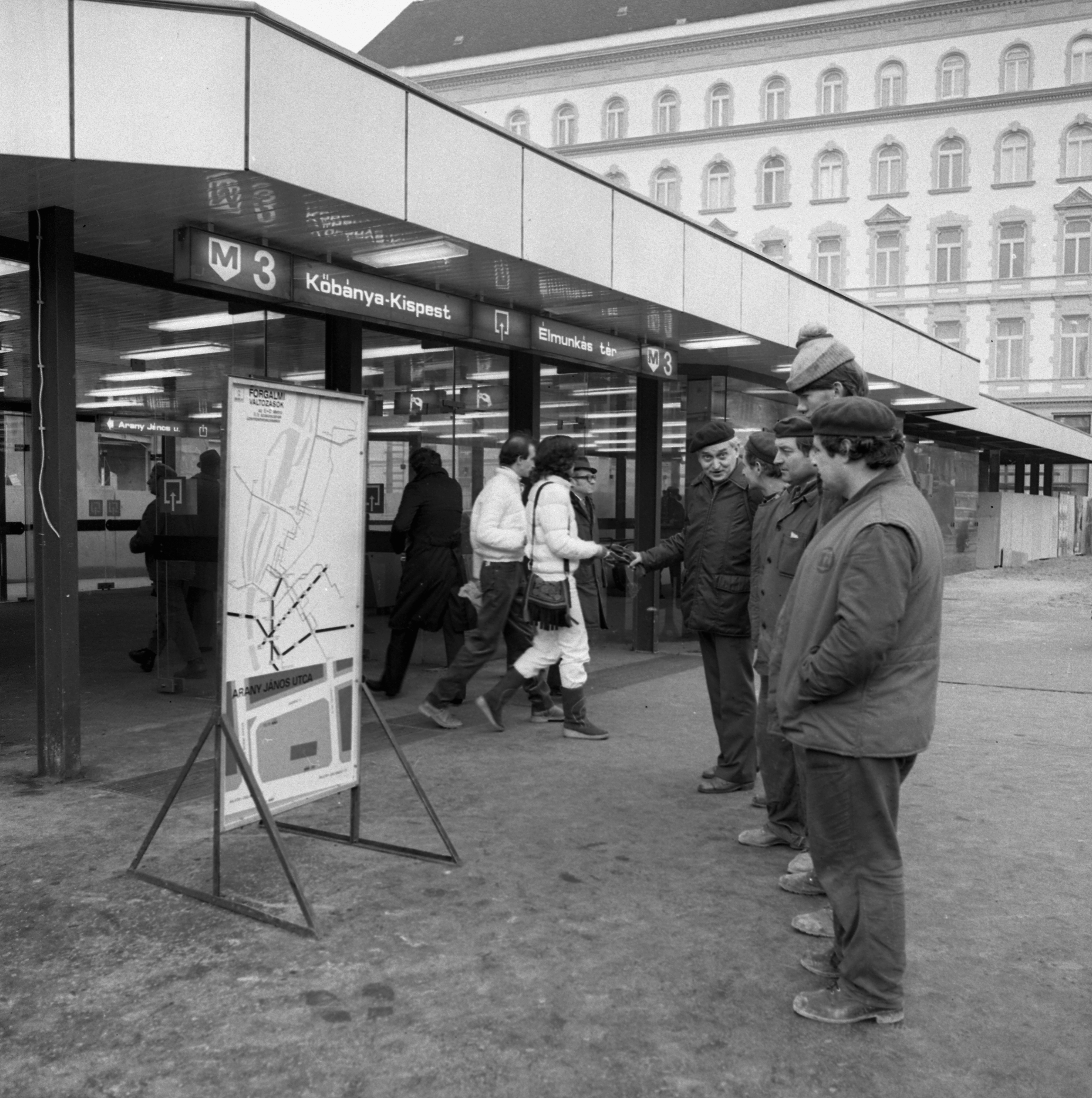 Metró kiállítás Deák Metrózás régen - kiállítás nyílik a Deákon