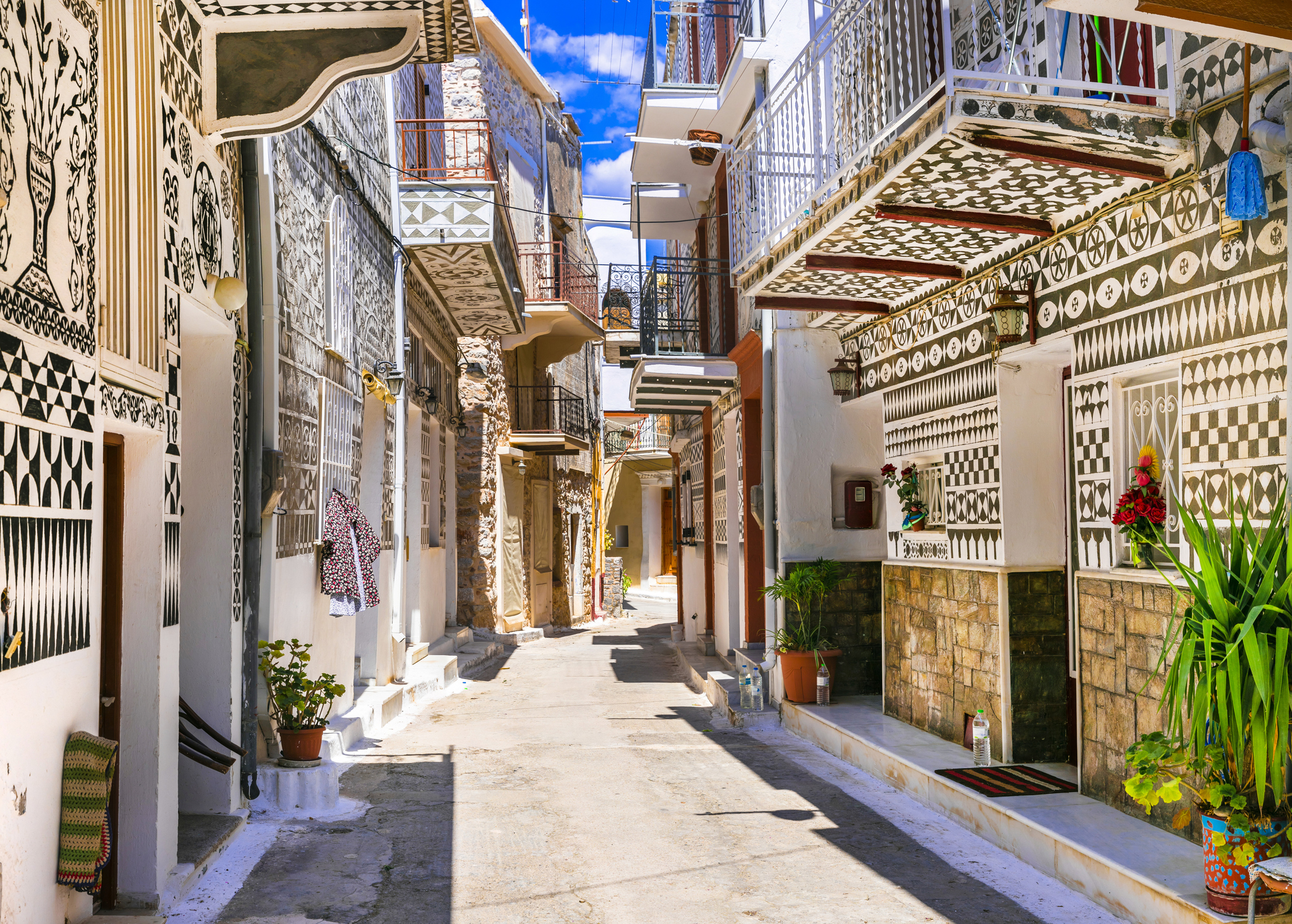 Pyrgi - az Égei tenger festett faluja