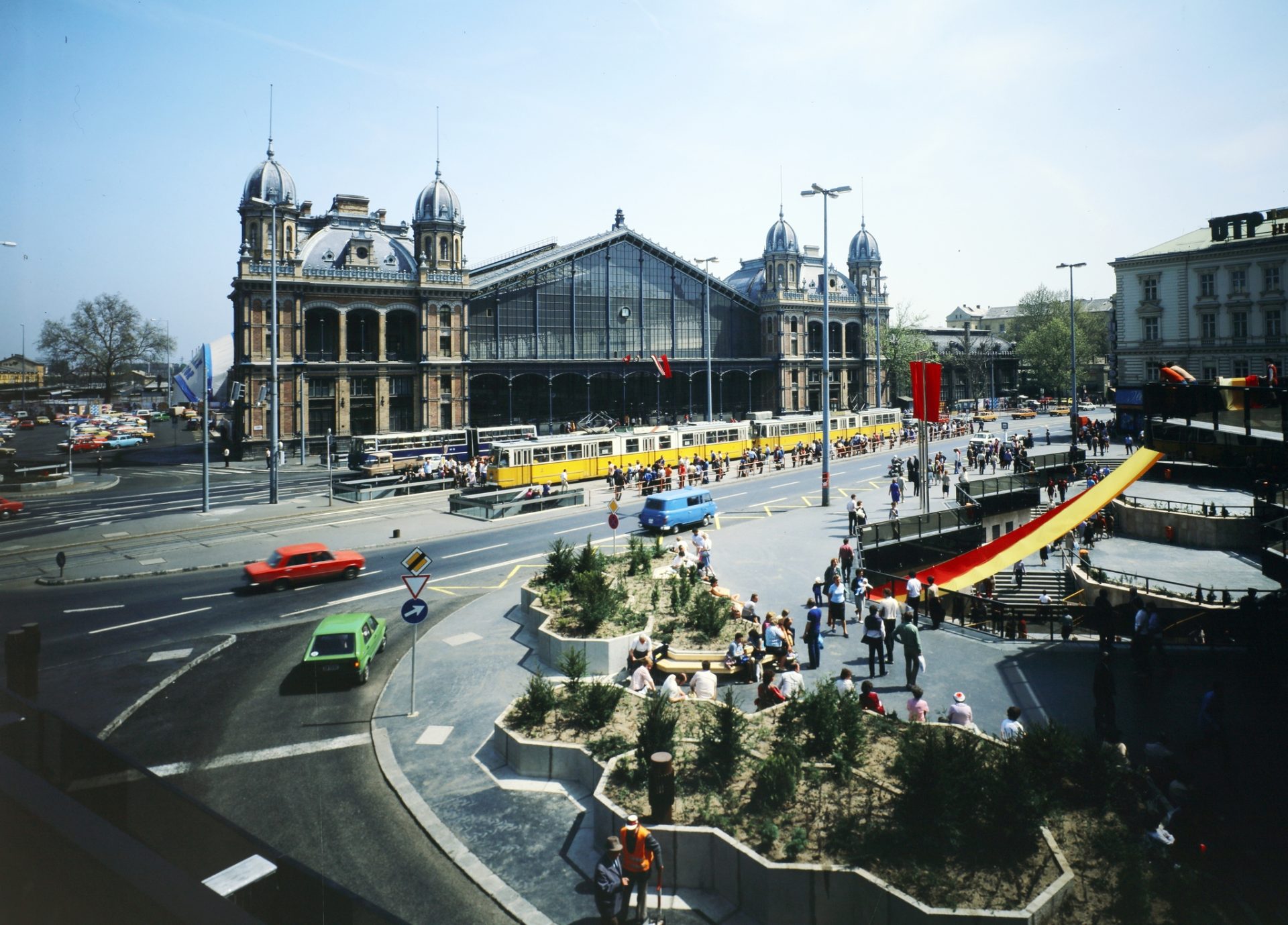 A Nyugati (Marx) tér 1986-ban. 212019 Fotó Fortepan_Záray Péter