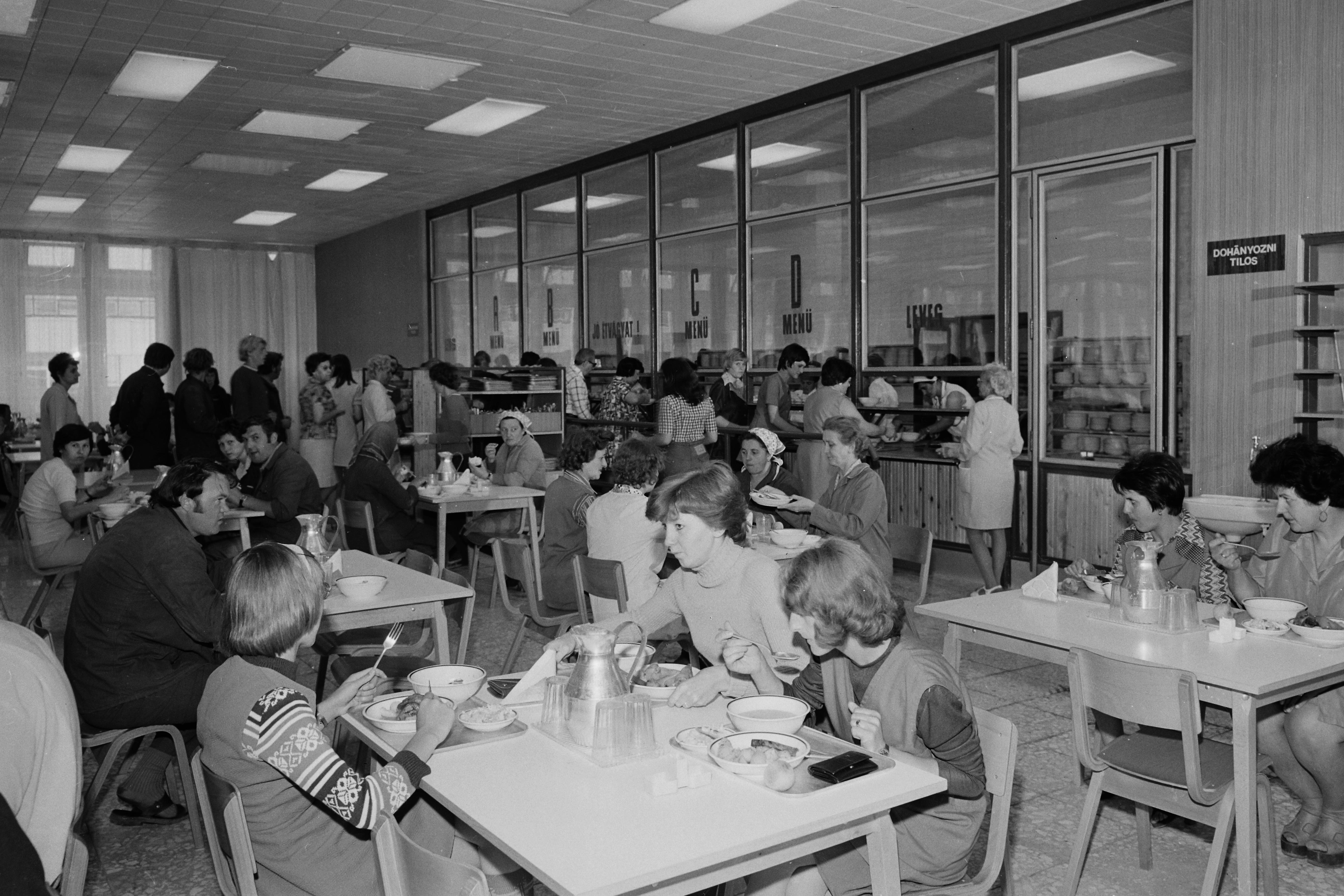étterem 70-es évek 70-es évek menza