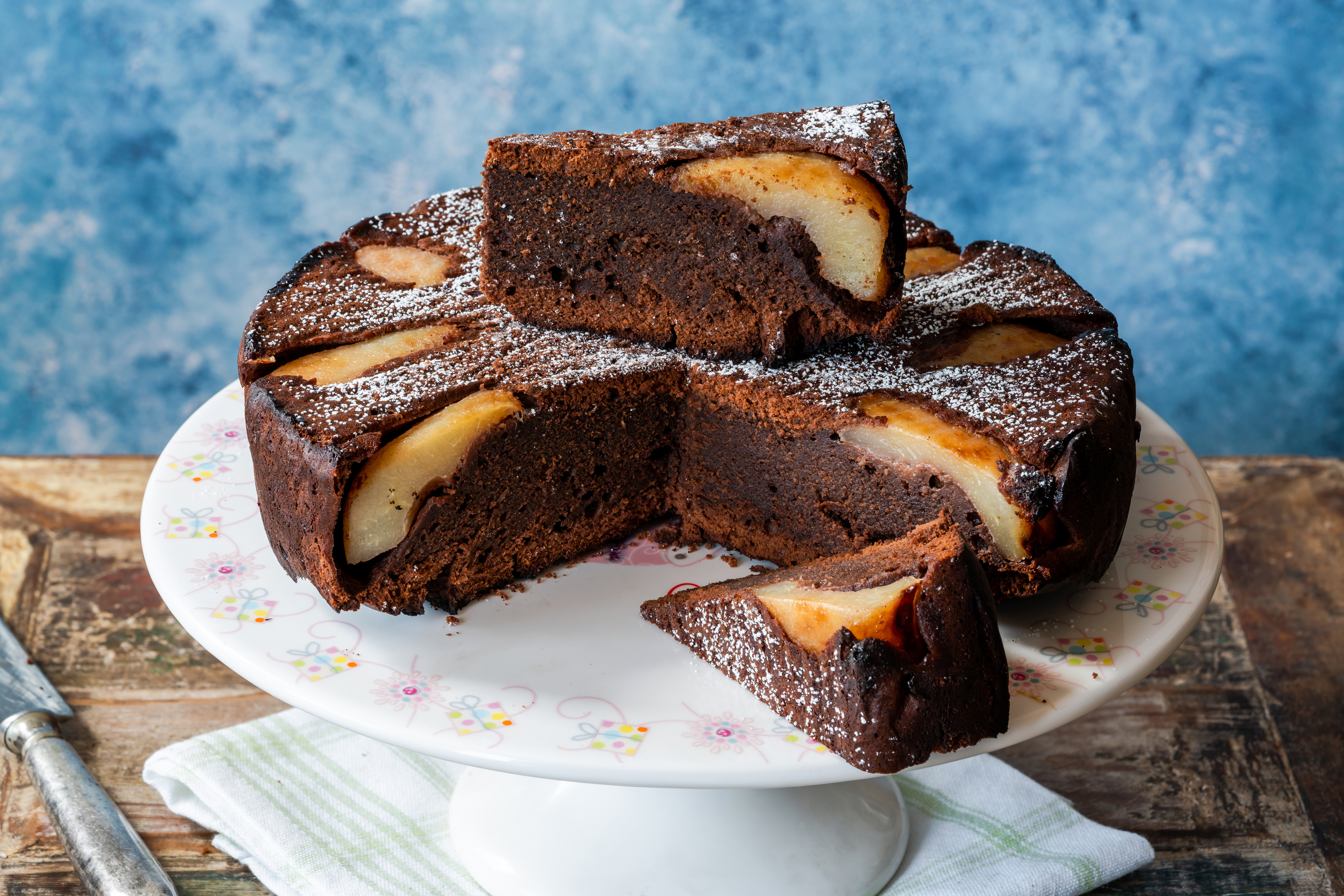 csokis körtés pite