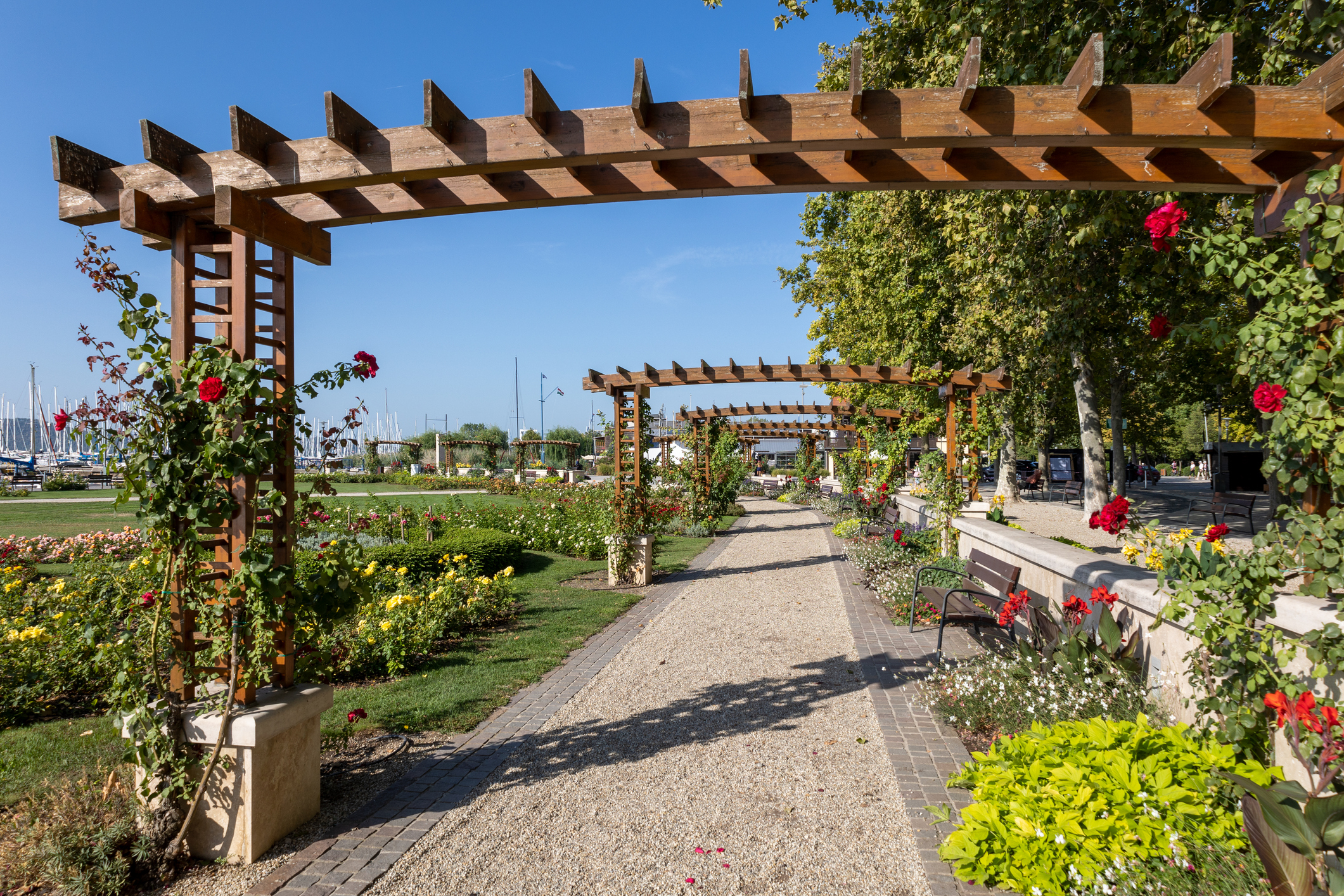 séta a balatonfüredi konferencia helyszínén